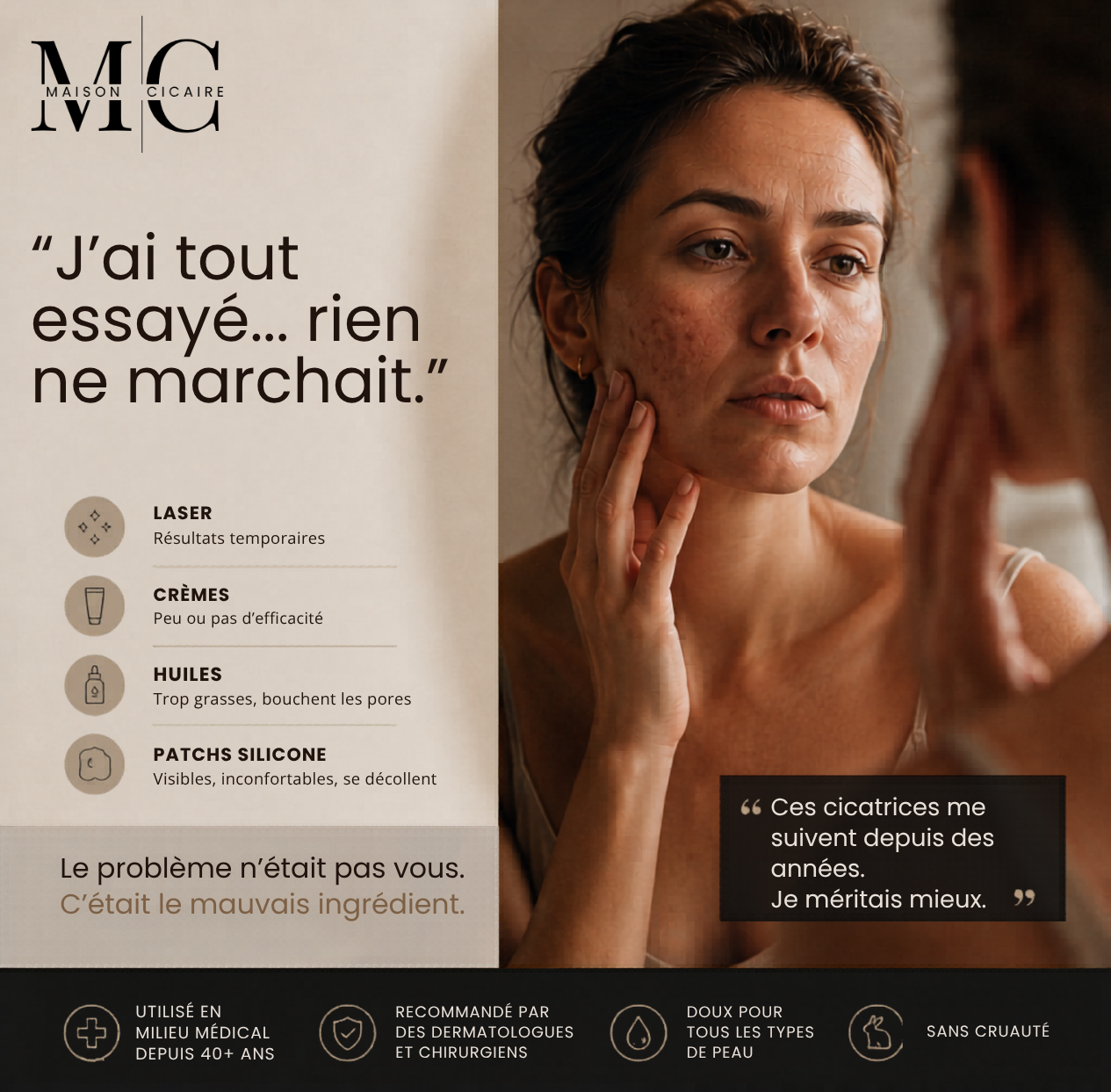 Le Stick — Silicone Médical Anti-Cicatrices